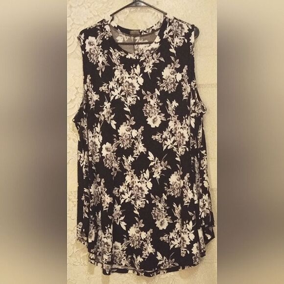 LANE BRYANT PLUS SIZE TRAPEZE DRESS - Picture 1 of 4